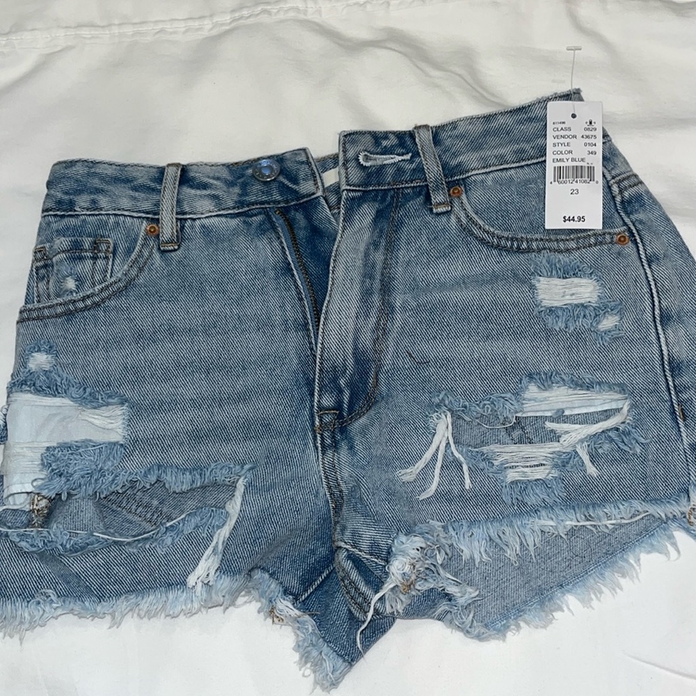 Pacsun high rise festival denim short